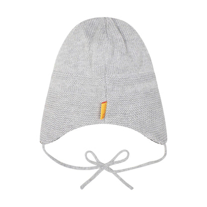 Winter Baby Mütze Grey Melange - von steiff