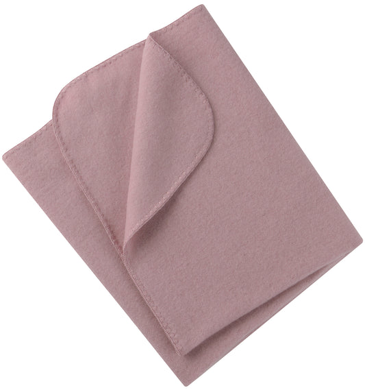 Babydecke Rosenholz ÖKO Schurwolle/Fleece - von Engel Natur