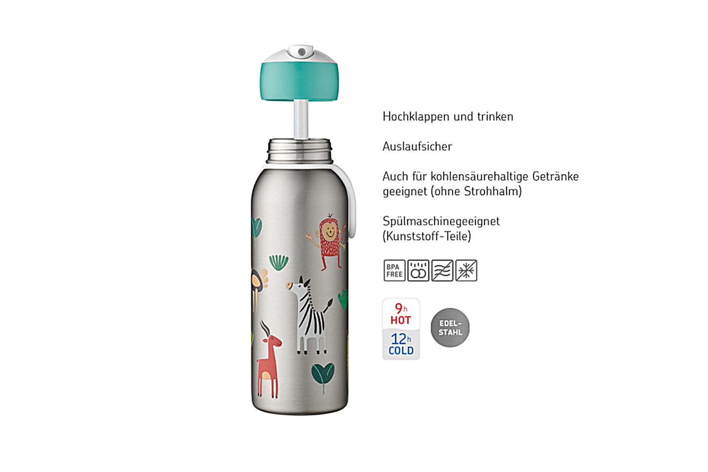 Thermoflasche Flip-Up - Fairy Wonders - von mepal