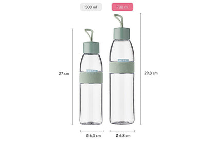 Trinkflasche Ellipse nordic blue - von MEPAL