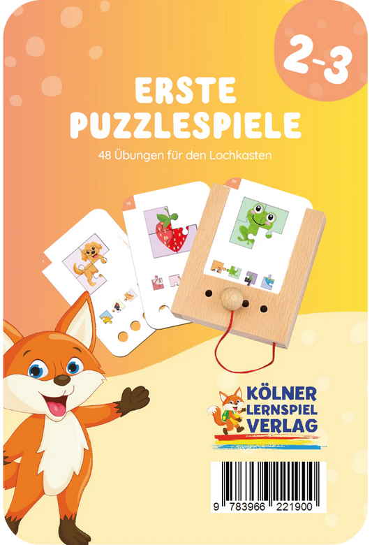 Erste Puzzlespiele 2-3J.